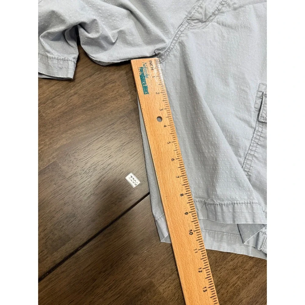 Denizen from Levis Mens Light Gray Ripstop Cargo Shorts Size 29 Utility Hiking